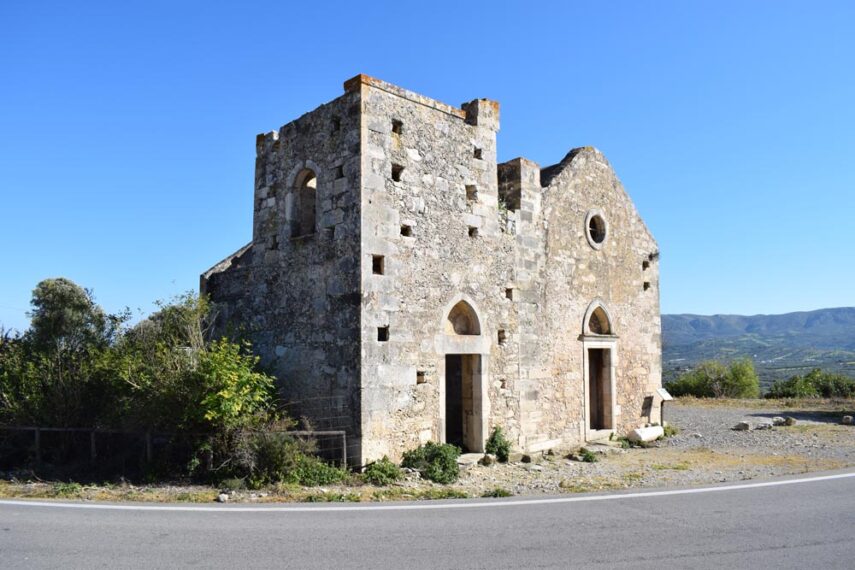 south crete tour old church taxaki