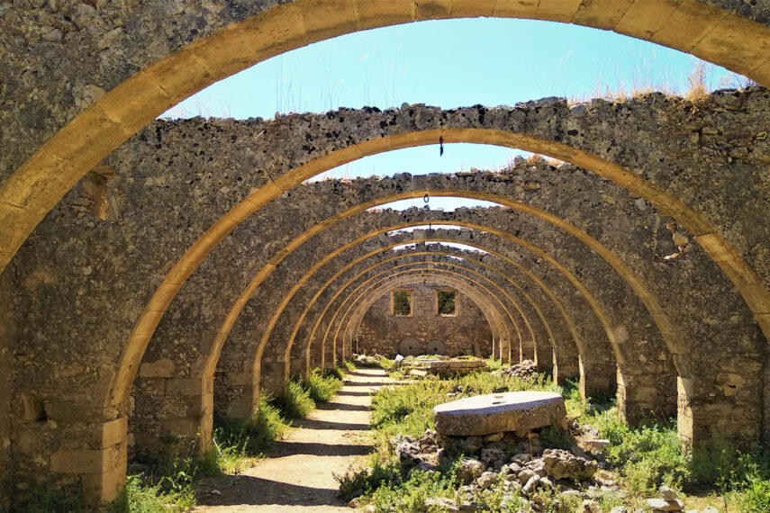 taxaki venician olive oil mill karydi monastery